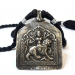 Antique Indian Amulet, Goddess Durga, 35 Grams