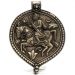 Antique Indian Amulet, Kalki Avatar of Lord Vishnu