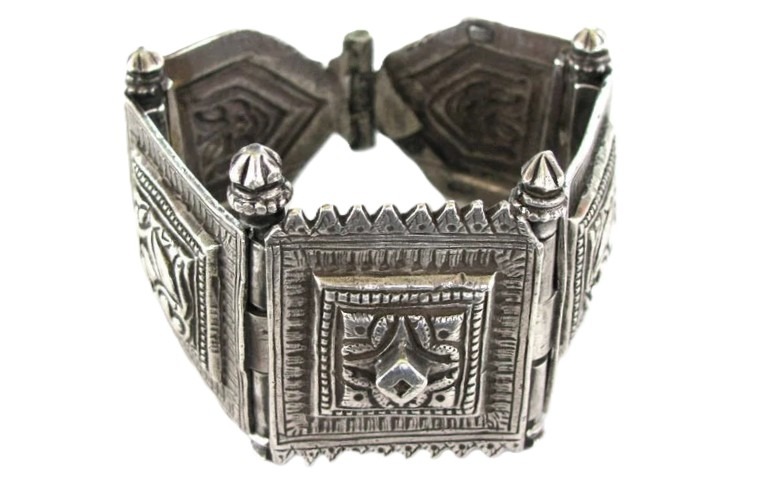 Antique South Indian Bracelet, Tamil Nadu Antique South Indian Bracelet, Tamil Nadu