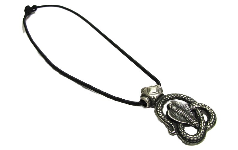 Vintage Indian Amulet, Naga, Cobra Pendant