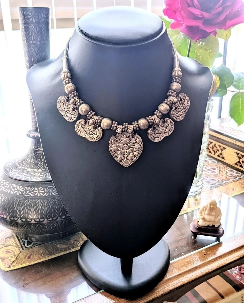 Vintage Indian Necklace - Tree of Life Amulet Vintage Indian Necklace - Tree of Life Amulet