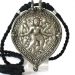 Antique Indian Amulet, LARGE, Bheru Bhairava Form of Shiva