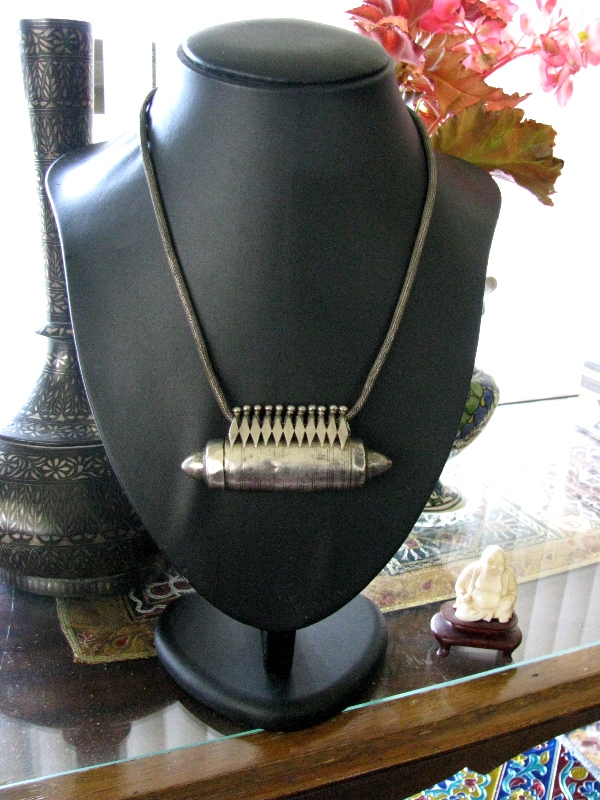 Antique Indian Amulet, Taviz Prayer Box, Kerala