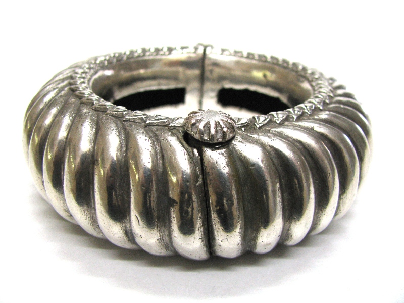 Antique Indian Cuff Bracelet, Gujarat or Rajasthan