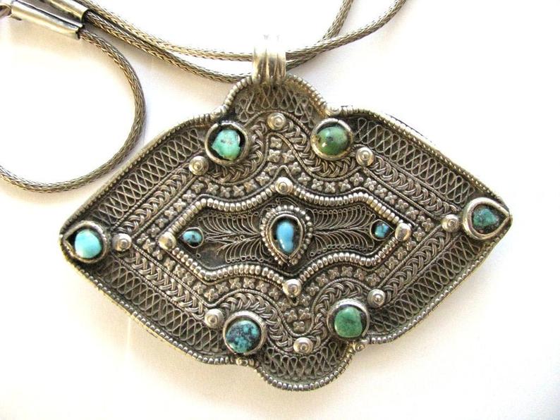 Antique Himalayan Pendant, Himachal Pradesh