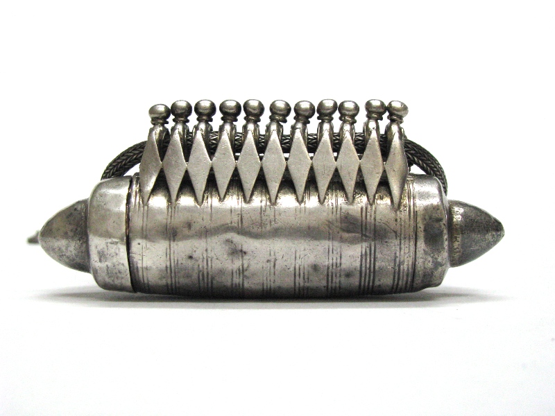 Antique Indian Amulet, Taviz Prayer Box, Kerala